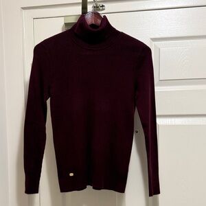 Ralph Lauren Deep Burgundy Turtleneck Sweater